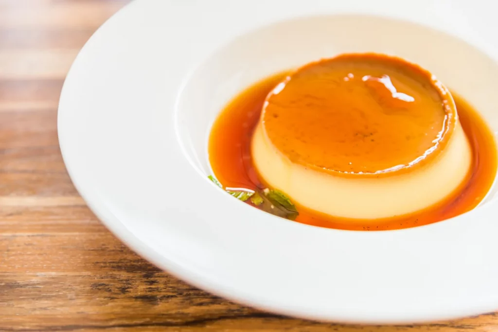 postres para diabéticos, flan de queso